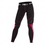 Bad Boy 7794 Компрессионные штаны Bad Boy Leggings Black/Red фото